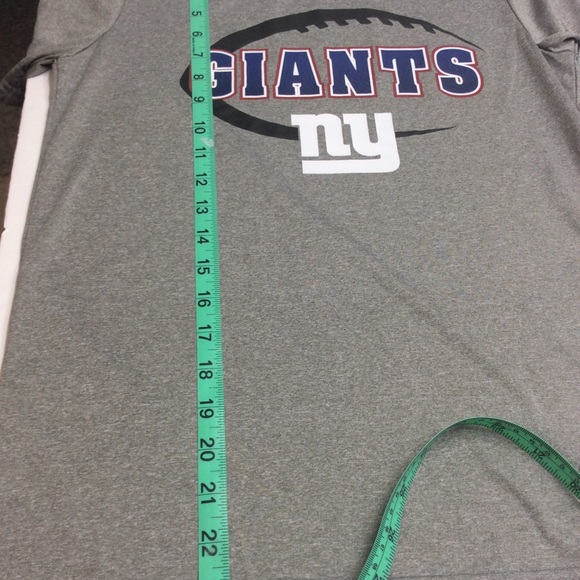 Boys T-shirt Large 12/14 Gray New York Giants NFL - Picture 11 of 11